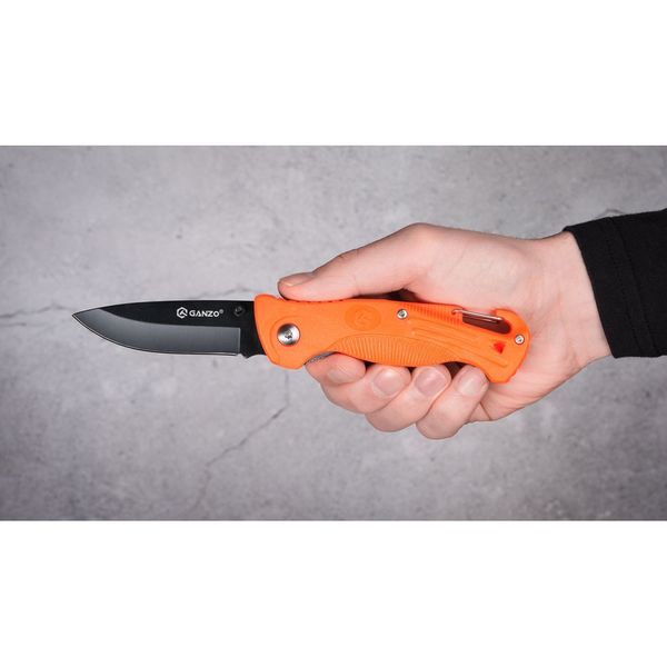 Нож складной Ganzo G611 оранжевый 44245 фото