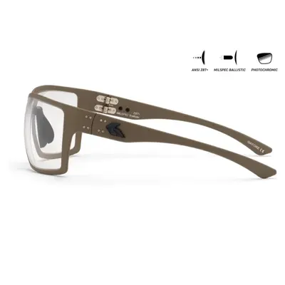 Защитные очки Gatorz Marauder Photochromic ANSI Z87.1 Mil-Spec Ballistic, Tan Cerakote - GZ-12-305
