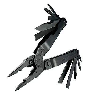 Мультиінструмент Leatherman Super Tool 300 SILVER, чохол MOLLE (чорн), картонна коробка