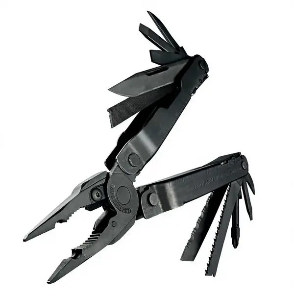 Мультиінструмент Leatherman Super Tool 300 SILVER, чохол MOLLE (чорн), картонна коробка