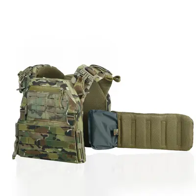 Камербанди Kiborg з кишенями та швидким скидом Gen.2, мультикам, 2 шт. з балістичними пакет Militex 1 класу захисту