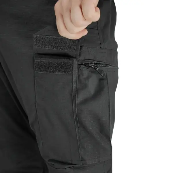Костюм тактичний Rip-Stop FS чорний (убакс + штани)