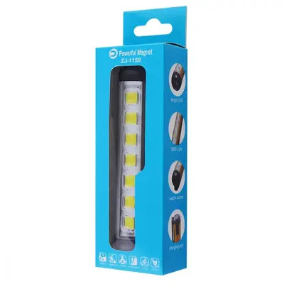  Ручний LED-ліхтар ZJ-1159 Silver