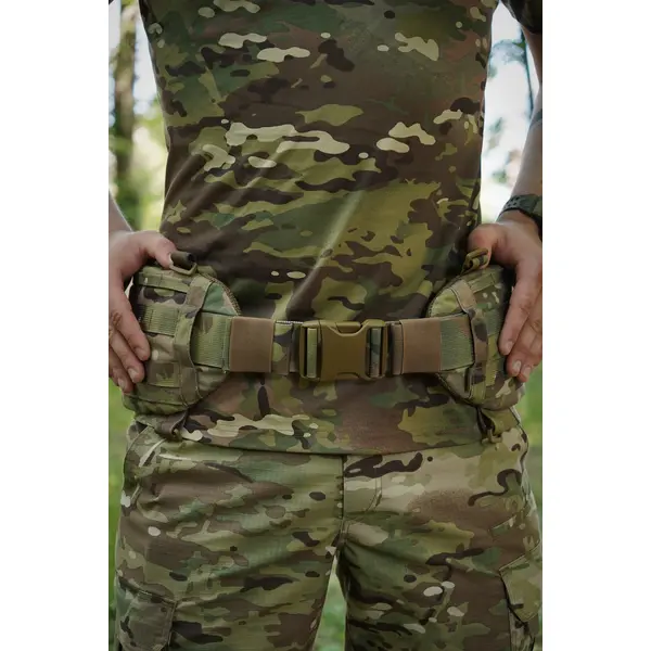 Пояс РПС Kiborg R-3 GEN.2 (M) Multicam з балістичним пакетом 2 клас захисту Militex