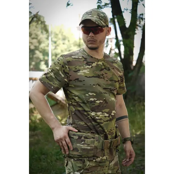 Пояс РПС Kiborg R-3 GEN.2 (M) Multicam з балістичним пакетом 2 клас захисту Militex