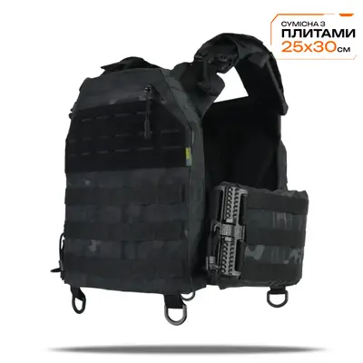 Плитоноска Kiborg GU gen.1 Black Multicam