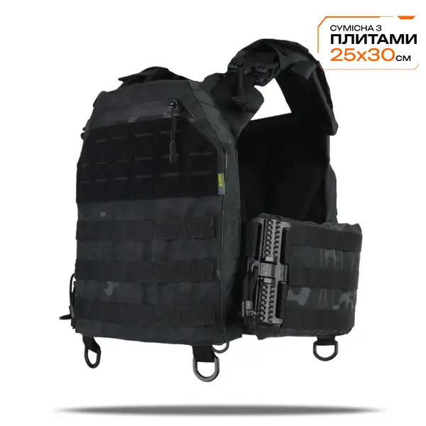 Плитоноска Kiborg GU gen.1 Black Multicam