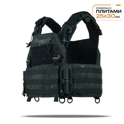 Плитоноска Kiborg GU gen.2 Black Multicam