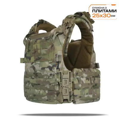 Професійна плитоноска Militex Pro Series Multicam original USA (S-M)