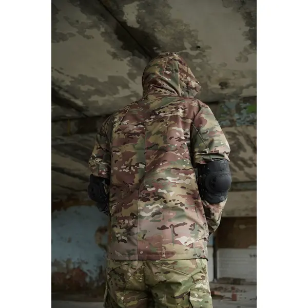 Налокітники Кіборг чорний мультикам