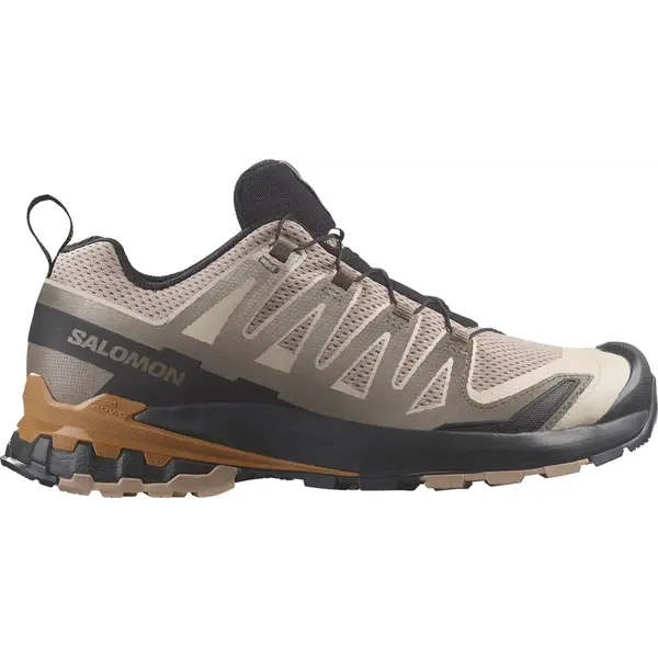 Трейловые кроссовки Salomon XA PRO 3D V9, для бега и активного отдыха, натуральный/черный/миндальный
