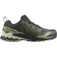 Трейлові кросівки Salomon XA PRO 3D V9 для бігу та активного відпочинку, синій/оливковий/світло-зелений