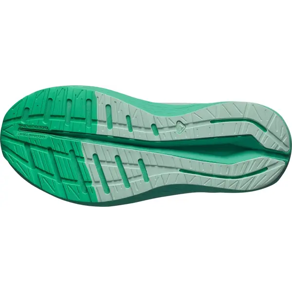 Жіночі бігові кросівки Salomon Aero Blaze 2 для асфальту та тренувань, блакитні з червоним та зеленим