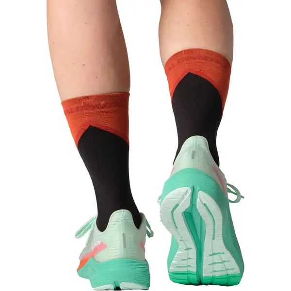 Жіночі бігові кросівки Salomon Aero Blaze 2 для асфальту та тренувань, блакитні з червоним та зеленим