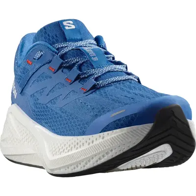 Чоловічі бігові кросівки Salomon Aero Glide 3 для асфальту, сині з білим та червоним