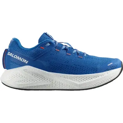 Чоловічі бігові кросівки Salomon Aero Glide 3 для асфальту, сині з білим та червоним