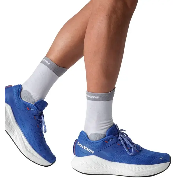 Чоловічі бігові кросівки Salomon Aero Glide 3 для асфальту, сині з білим та червоним