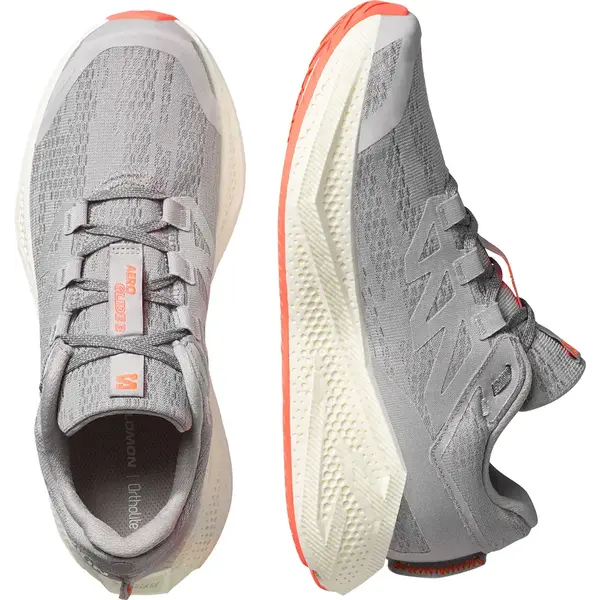 Кросівки Salomon outdoor AERO GLIDE 3 Alloy/Vanilla Ice/Neon Flame