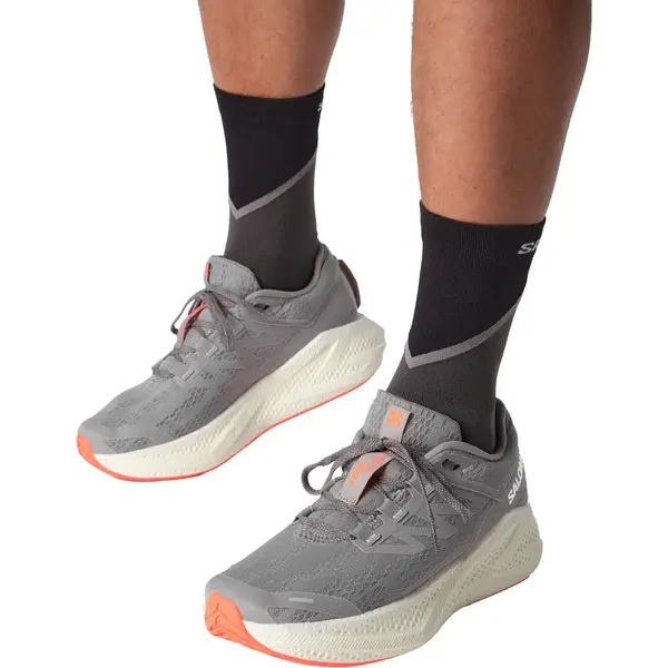 Кросівки Salomon outdoor AERO GLIDE 3 Alloy/Vanilla Ice/Neon Flame