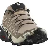 Чоловічі кросівки Salomon SPEEDCROSS 6 Natural/Black/Almond Milk (трейлові, літні)