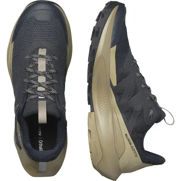 Чоловічі кросівки Salomon ELIXIR ACTIV для міста та повсякденного використання Carbon / Slate Green