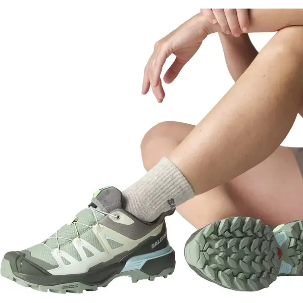 Жіночі кросівки Salomon X ULTRA 360 для міста та активного руху Зелений/Сірий