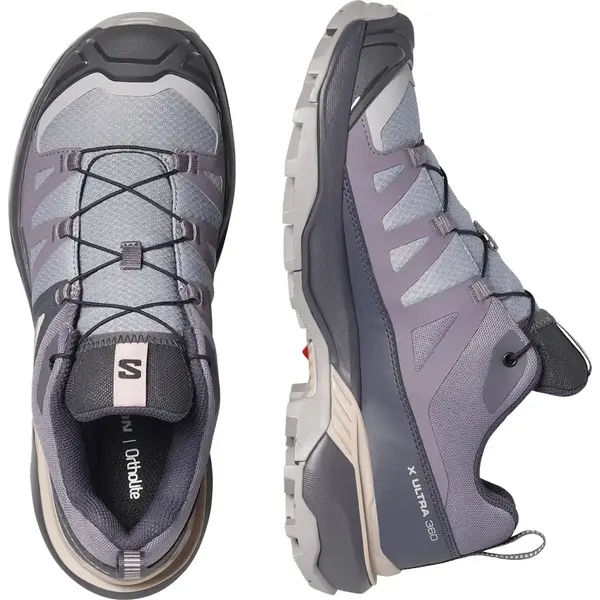 Жіночі кросівки Salomon X ULTRA 360 4 для міста та активного руху Gull / Nine Iron / Shadow