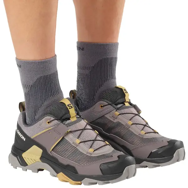 Кросівки Salomon X Ultra 5 Cloudburst/Black/Willow  трекінгові для хайкінгу та складних стежок