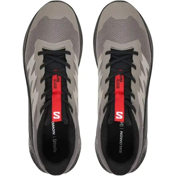 Чоловічі кросівки Salomon ALPHAGLIDE для міста та активного руху Cloudburst Black / Fiery Red