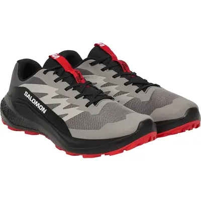Чоловічі кросівки Salomon ALPHAGLIDE для міста та активного руху Cloudburst Black / Fiery Red