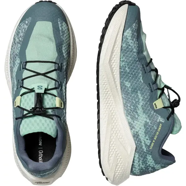 Бігові кросівки Salomon AERO GLIDE 4 GRVL чоловічі для асфальту та гравію Stormy Weather / Lichen