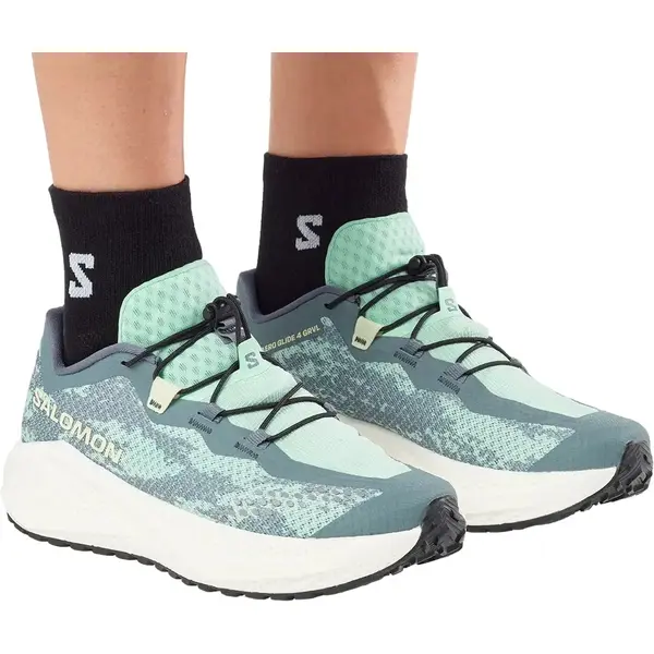 Бігові кросівки Salomon AERO GLIDE 4 GRVL чоловічі для асфальту та гравію Stormy Weather / Lichen