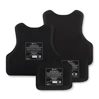 Баллистический бронекомплект для бронежилета Militex M 54,7*42,1/35,7*37,5 см (спина, грудь, камербанды 2 шт) (1 класс защиты)