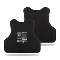 Балістичний бронекомплект для бронежилета Militex M 54,7*42,1/35,7*37,5 см (спина, груди, камербанди 2 шт) (2 клас захисту)