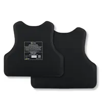 Балістичний бронекомплект для бронежилета Militex L 56,1*43,5 см/37,7*39 (спина, груди, камербанди 2 шт) (1 клас захисту)