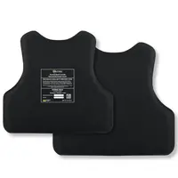 Балістичний бронекомплект для бронежилета Militex XL 60,8*51,2 см/41,9*45,9 см (спина, груди, камербанди 2 шт) (1 клас захисту)
