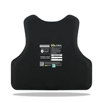 Балістичний пакет Militex для бронежилета 60,8*51,2 / 41,9*45,9 (спина/груди) XL (2 клас захисту)