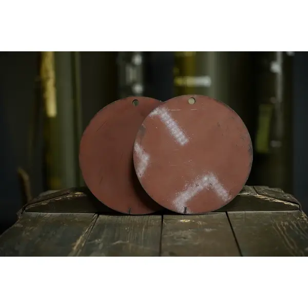 Мішень-гонг сталева кругла 150 мм, бронесталь 6,5 мм, для стрільби