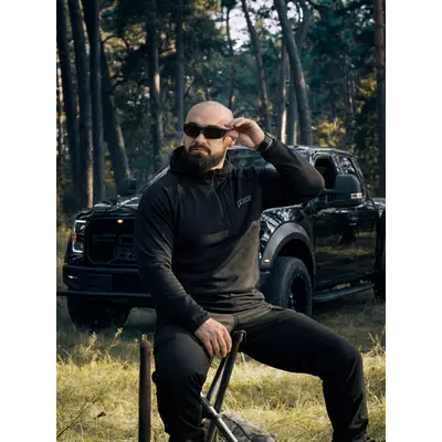 Чорна функціональна кофта BEZET Motion 