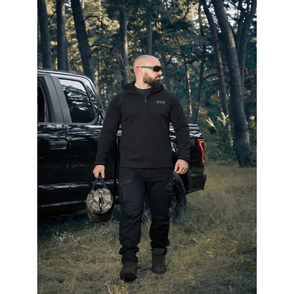 Чорна функціональна кофта BEZET Motion 