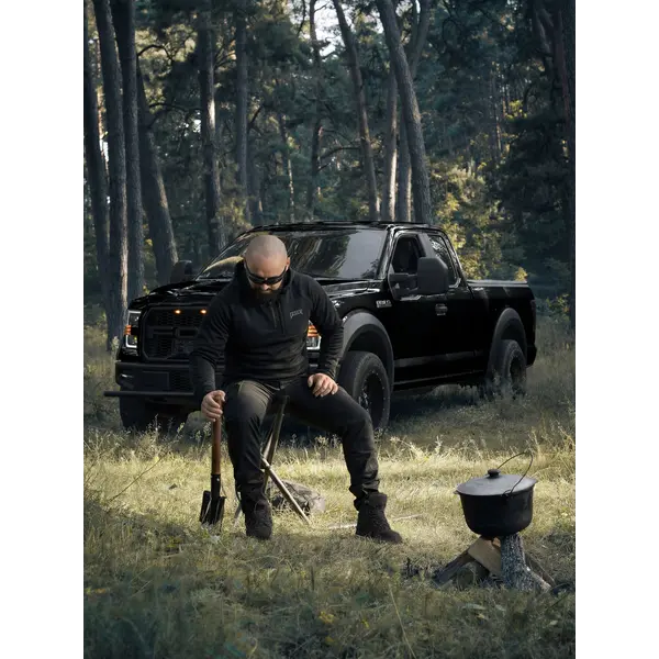 Чорна функціональна кофта BEZET Motion 