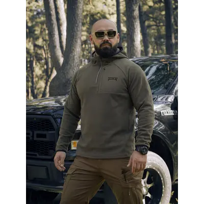 Функціональна кофта BEZET Motion — Хакі