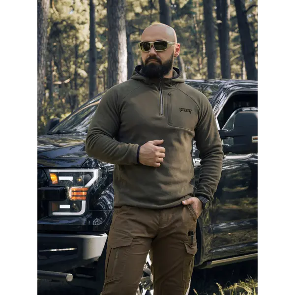 Функціональна кофта BEZET Motion — Хакі