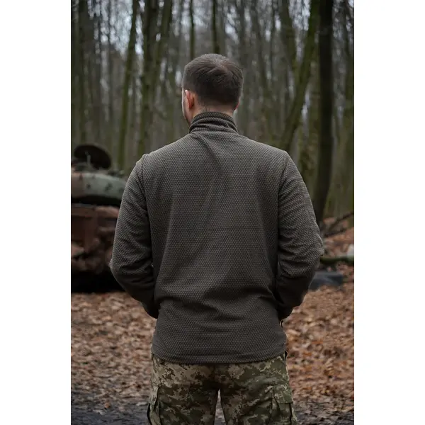 Флисовая кофта Militex Windblock Tactical Khaki mod. 5