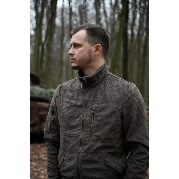 Флисовая кофта Militex Windblock Tactical Khaki mod. 5