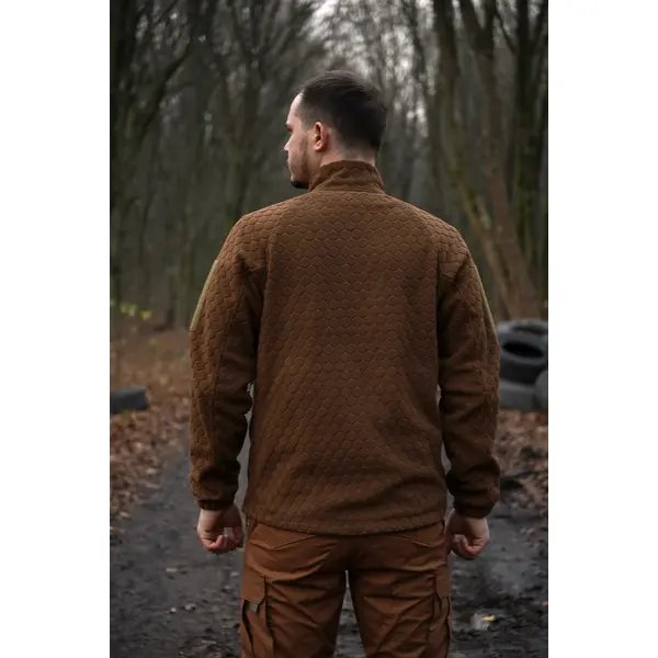 Флісова кофта Militex Windblock Tactical Coyote mod. 6