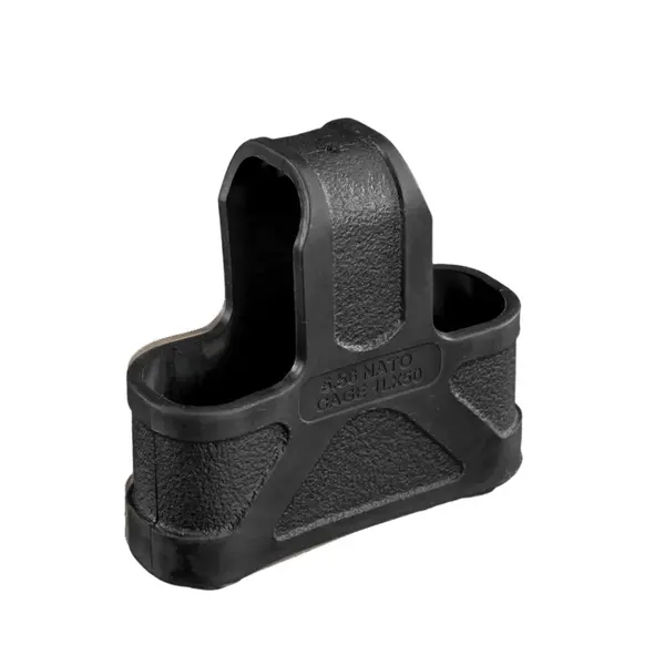 Гумова захват-накладка на магазин Magpul 5.56 NATO Чорний