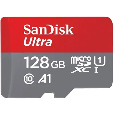 SanDisk Ultra microSDXC 128GB memory card
