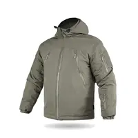 Зимняя мембранная куртка Arch LVL7 серо-коричневая