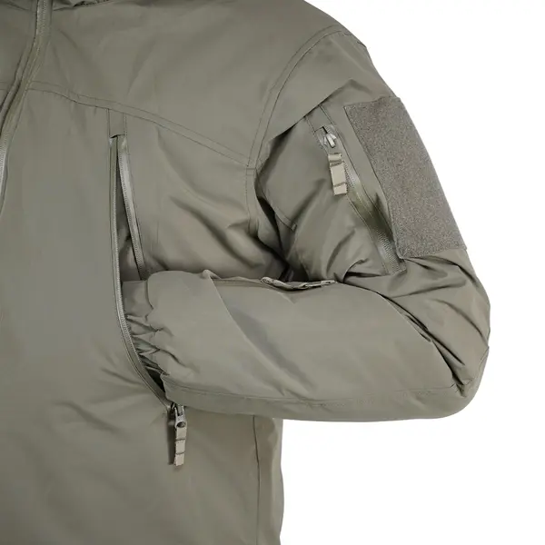 Зимняя мембранная куртка Arch LVL7 серо-коричневая